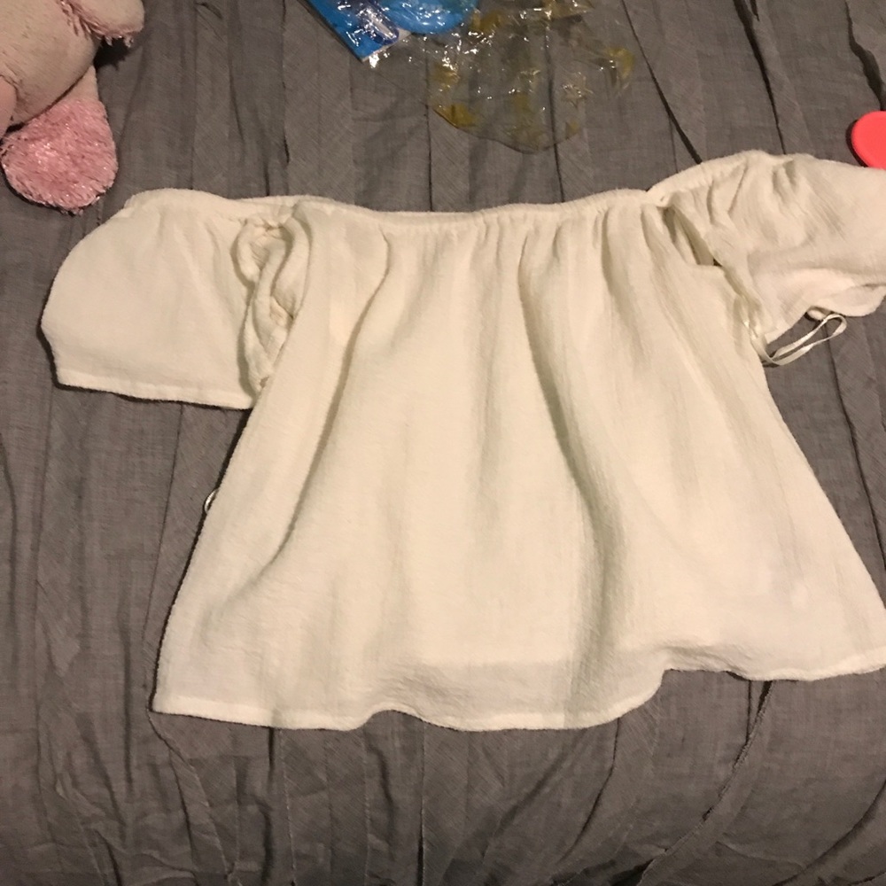 off the shoulder top